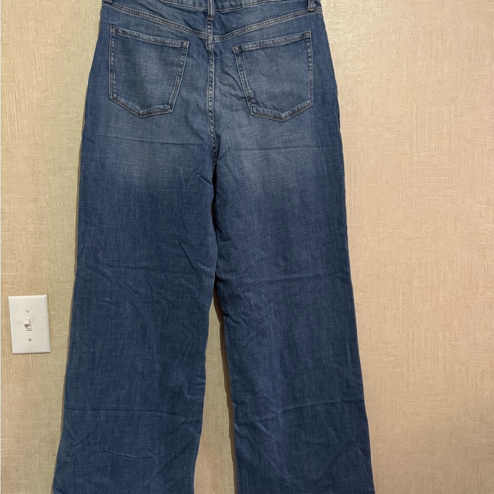 LC Lauren Conrad women’s high rise wide leg jeans - Picture 6 of 7